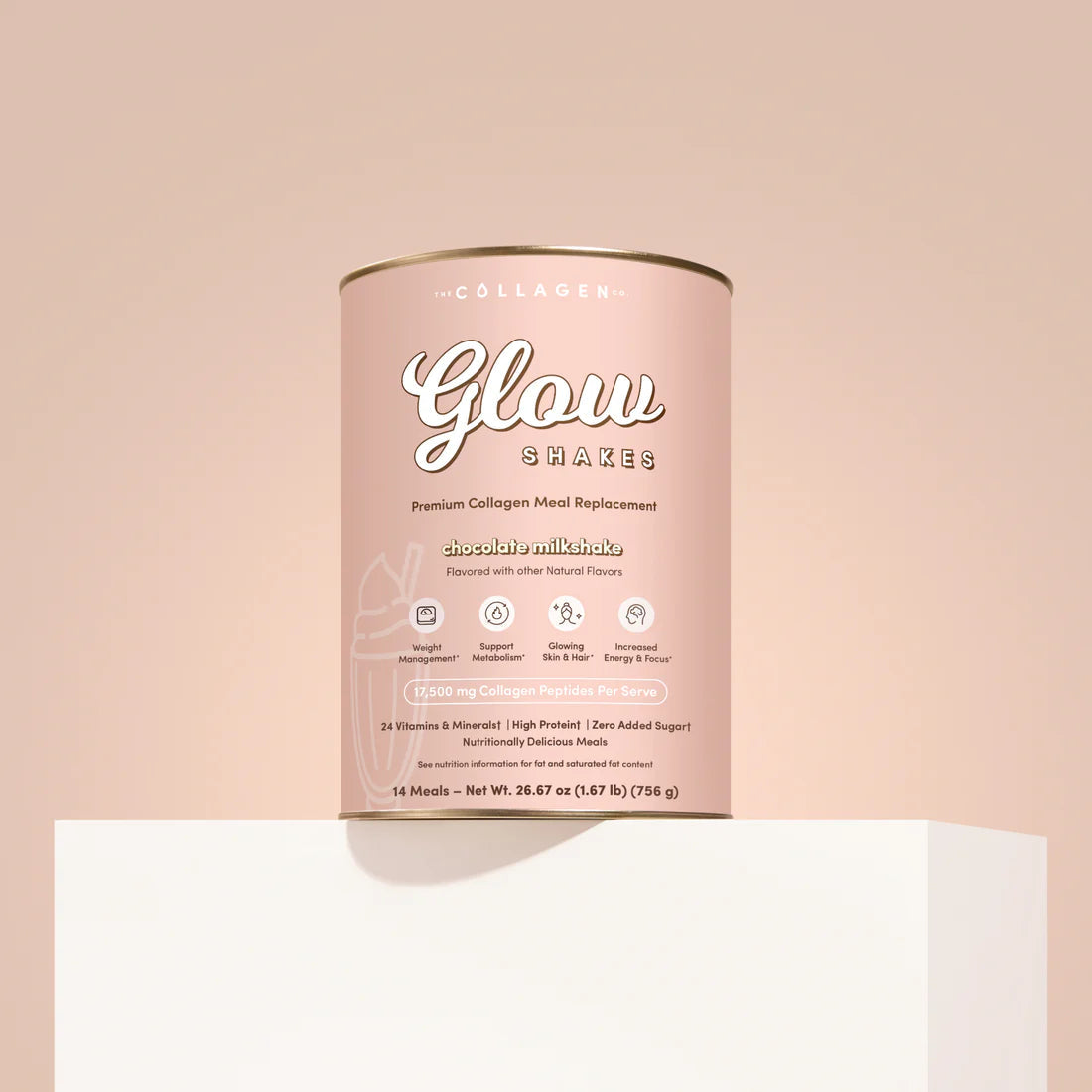 Milkshake Collagen Meal Replacement -756g